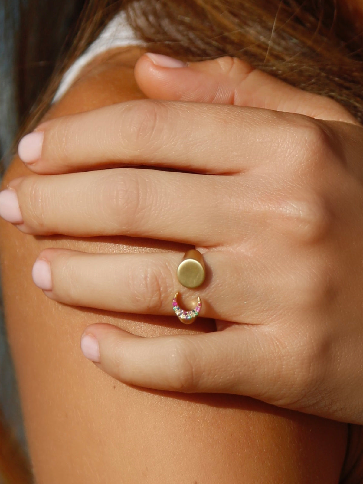 MOON Ring (Gemstones)