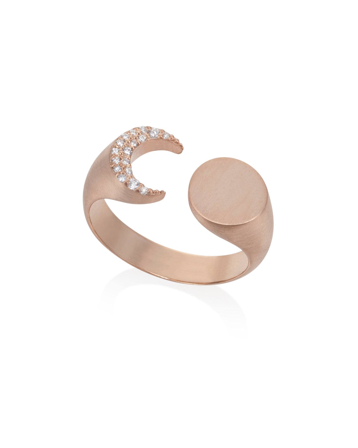 MOON Ring (diamonds)