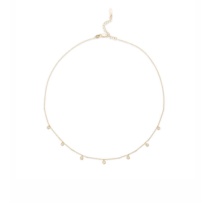 CLASSIC 7 DIAMOND DROPS Necklace
