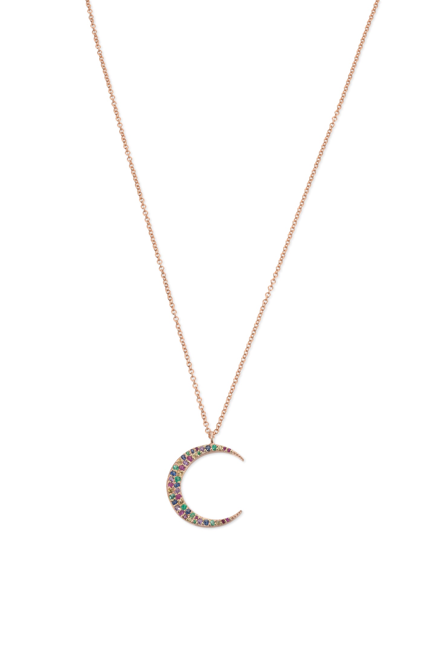 MOON Necklace (Gemstones)