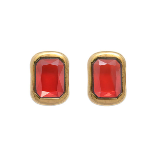 FULL ATTENTION (red) earrings