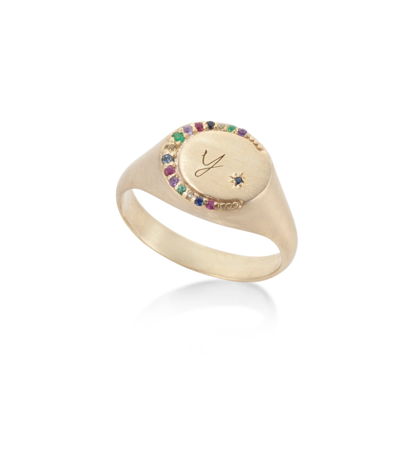 FULL MOON Ring (Gemstones)