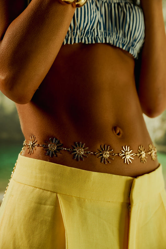 WILD SUN BODY NECKLACE