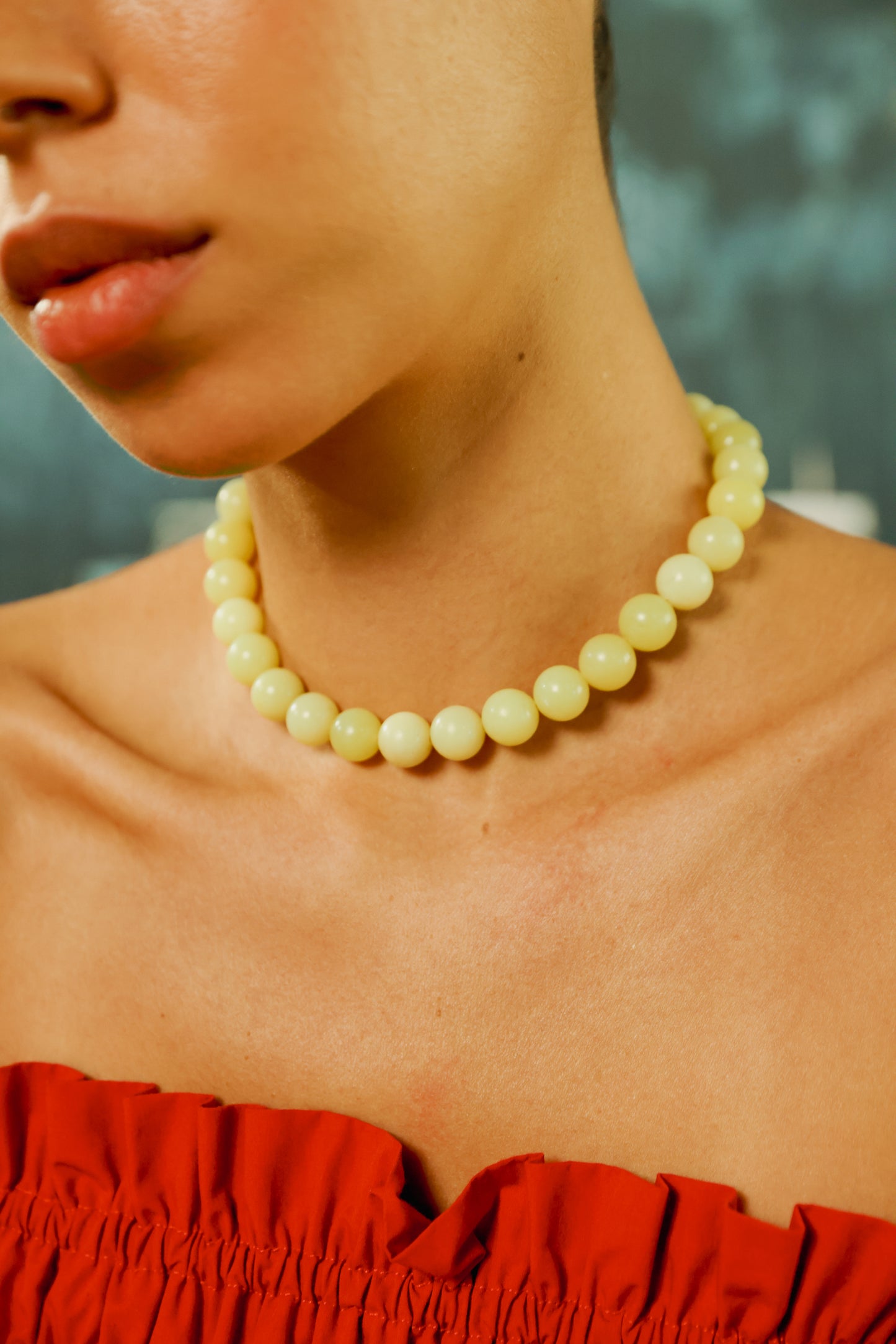 LIME SPELL NECKLACE
