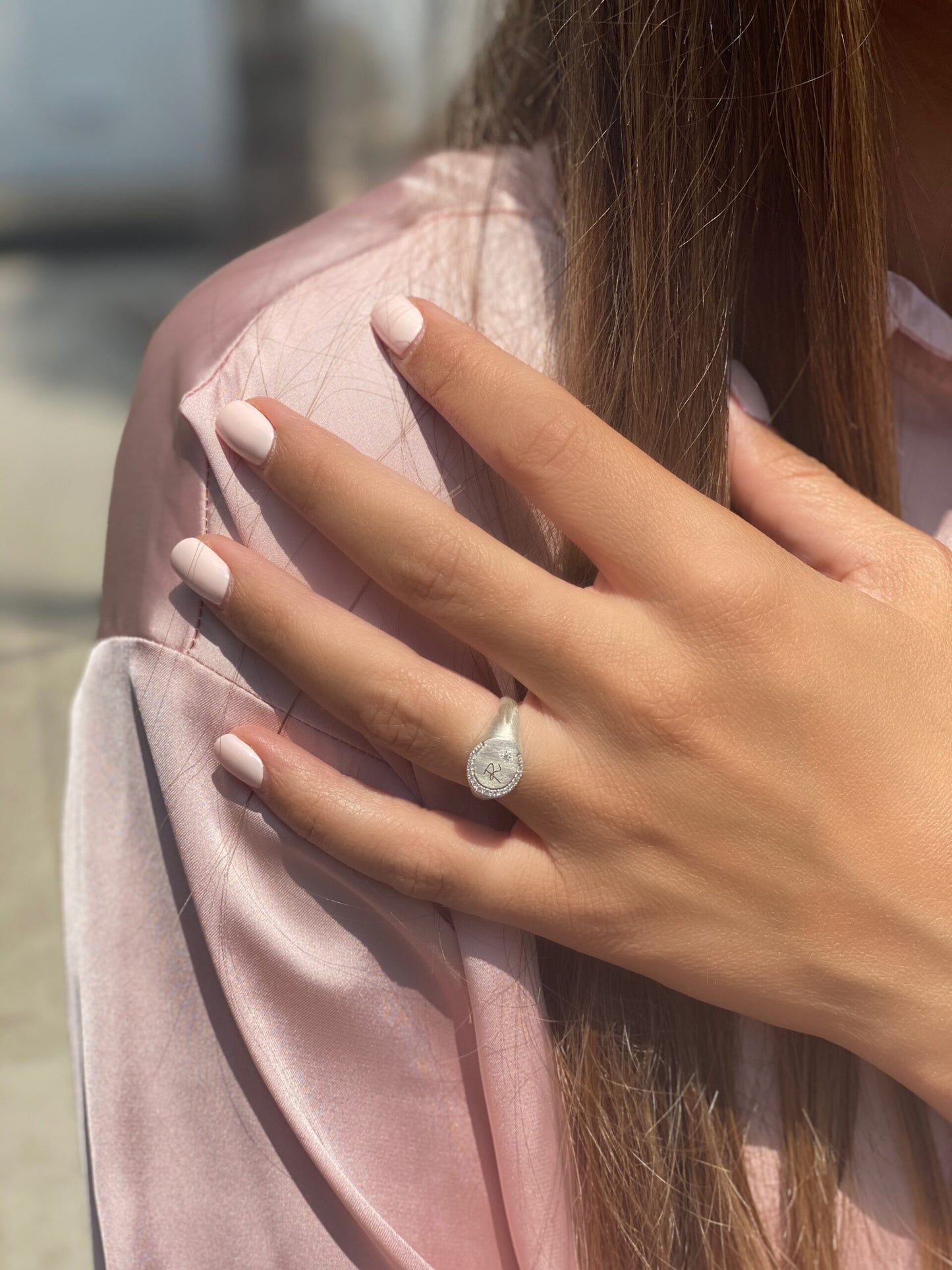 FULL MOON Ring (Diamonds)