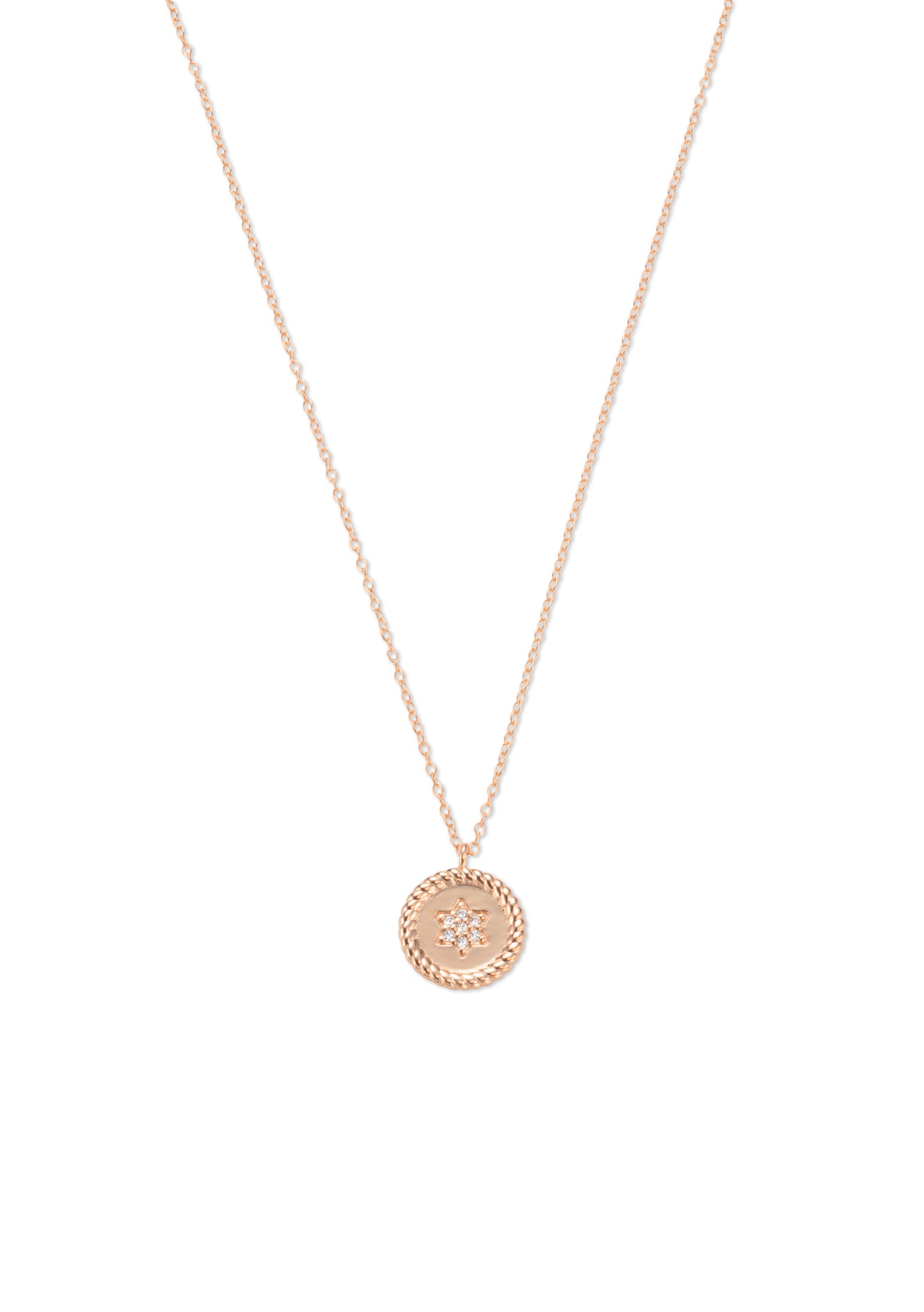 MAGEN DAVID coin necklace