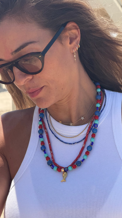 All eyes necklace