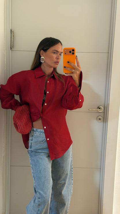 FULL ATTENTION (caramel brown) earrings
