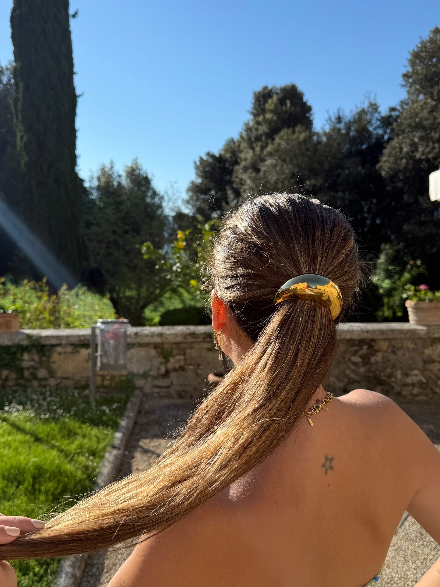 Goldie hair tie