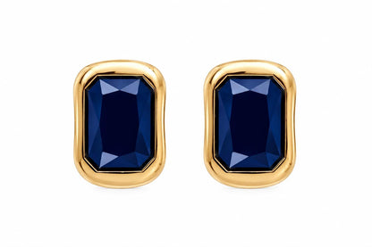 FULL ATTENTION (royal blue) earrings