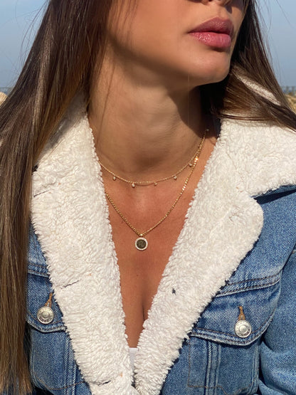 GEMINI ZODIAC COIN GOURMET Necklace