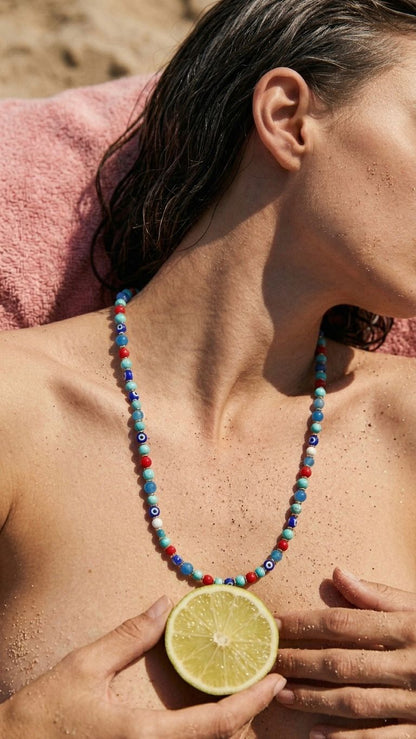 All eyes necklace