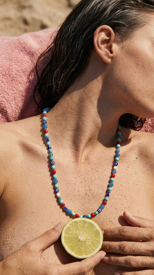 All eyes necklace