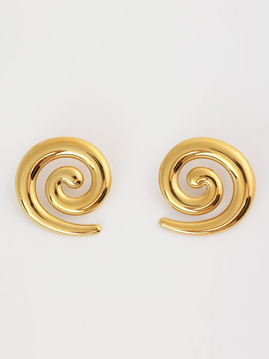 SPIRAL HEAT EARRINGS