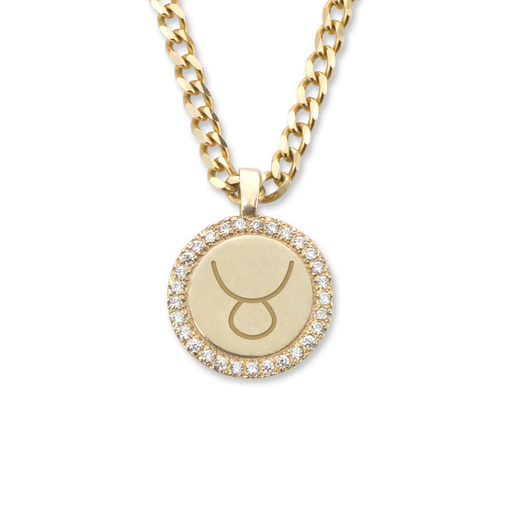 TAURUS ZODIAC COIN GOURMET Necklace