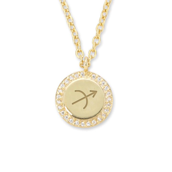 SAGITTARIUS ZODIAC COIN Necklace