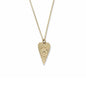 HEART WITH HAMSA Necklace