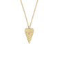 HEART WITH MAGEN DAVID Necklace