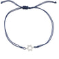 MAGEN DAVID (ZIRCONS) STRING BRACELET