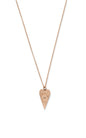 HEART WITH HAMSA Necklace