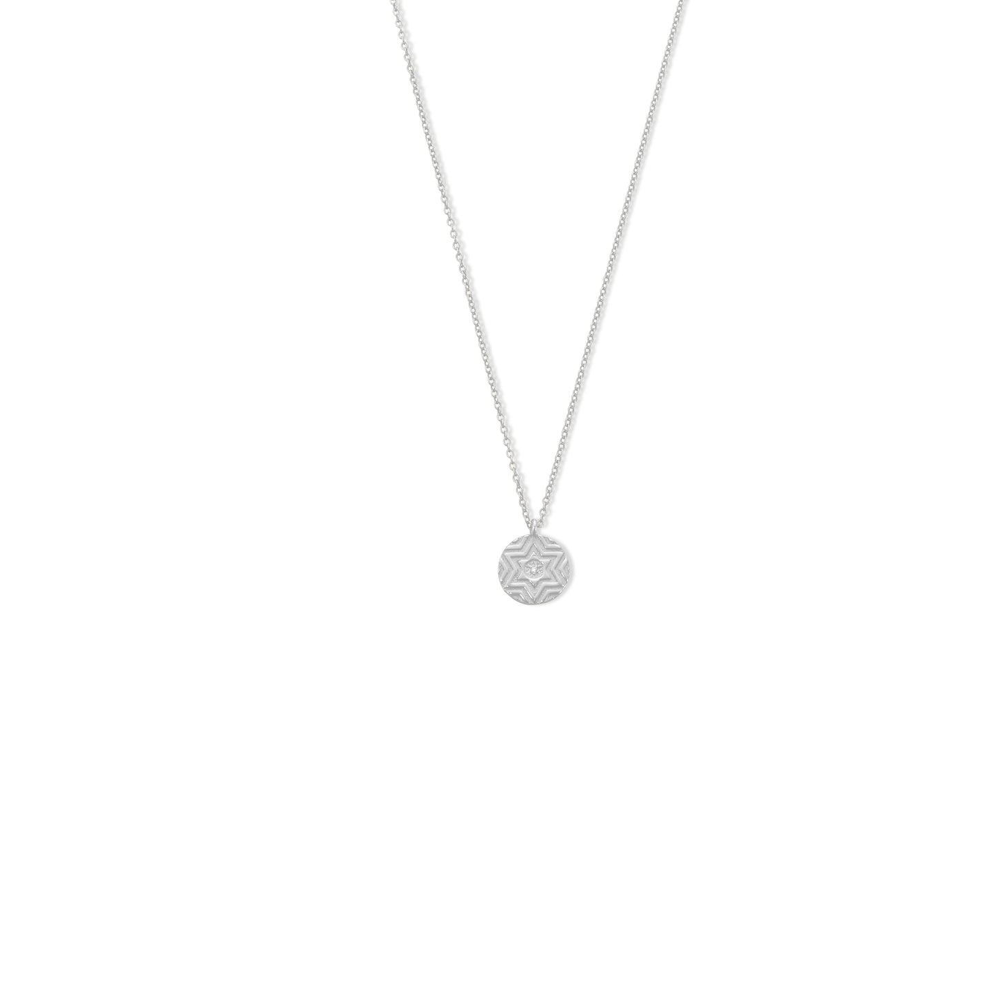 CIRCLE WITH MAGEN DAVID Necklace